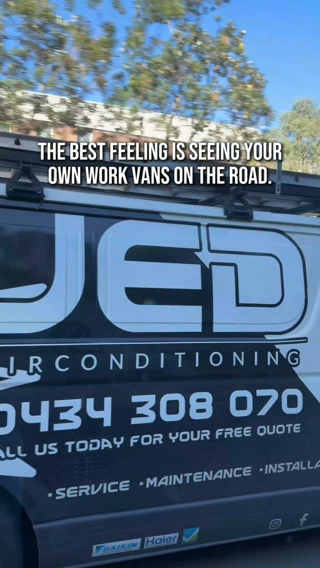 Driving your own van hits different